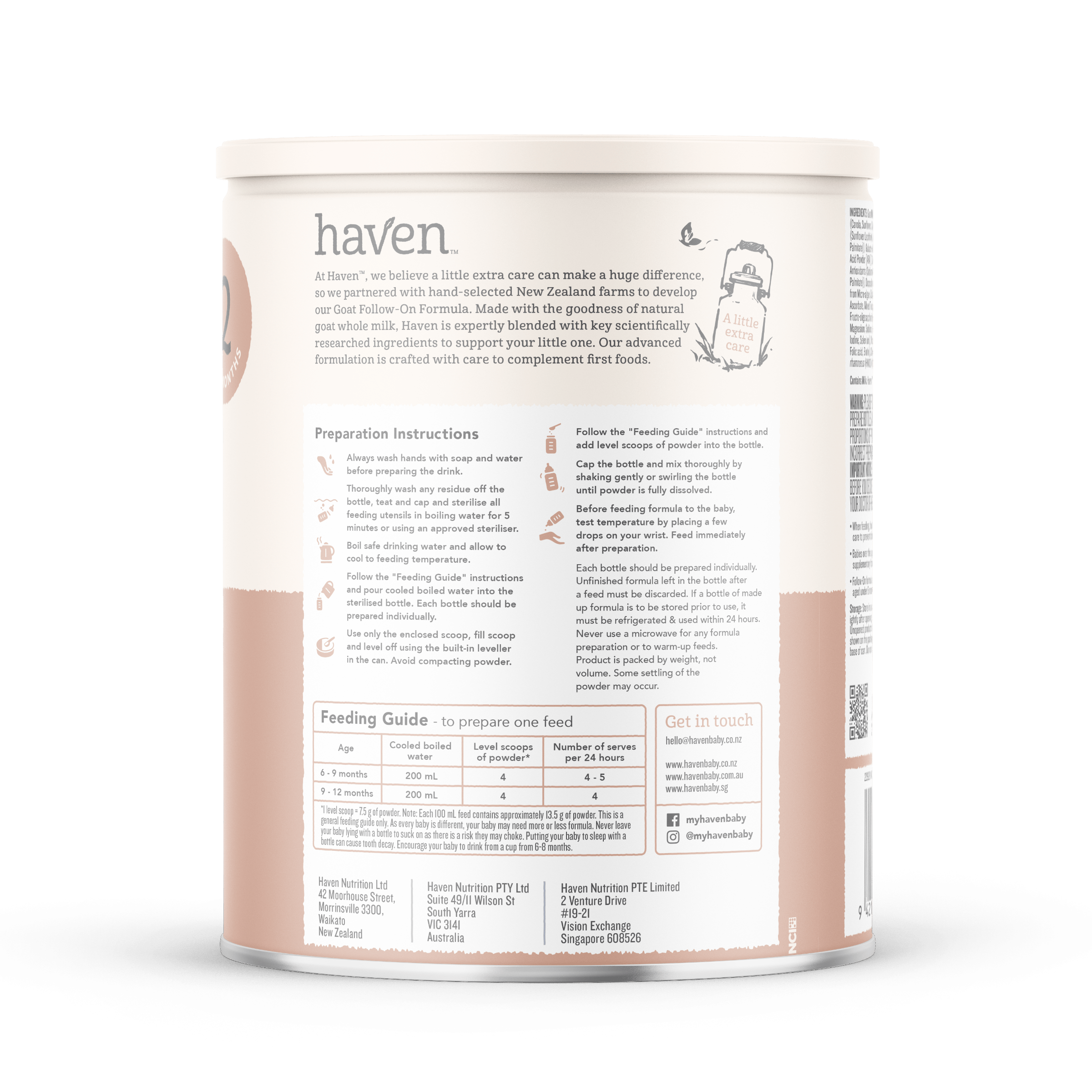 Haven Goat Follow-On Formula