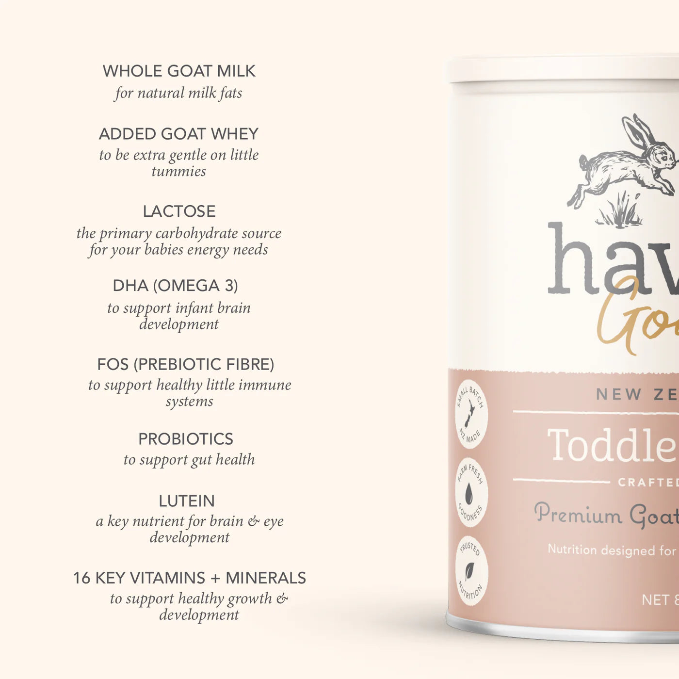 Haven Goat Toddler Milk